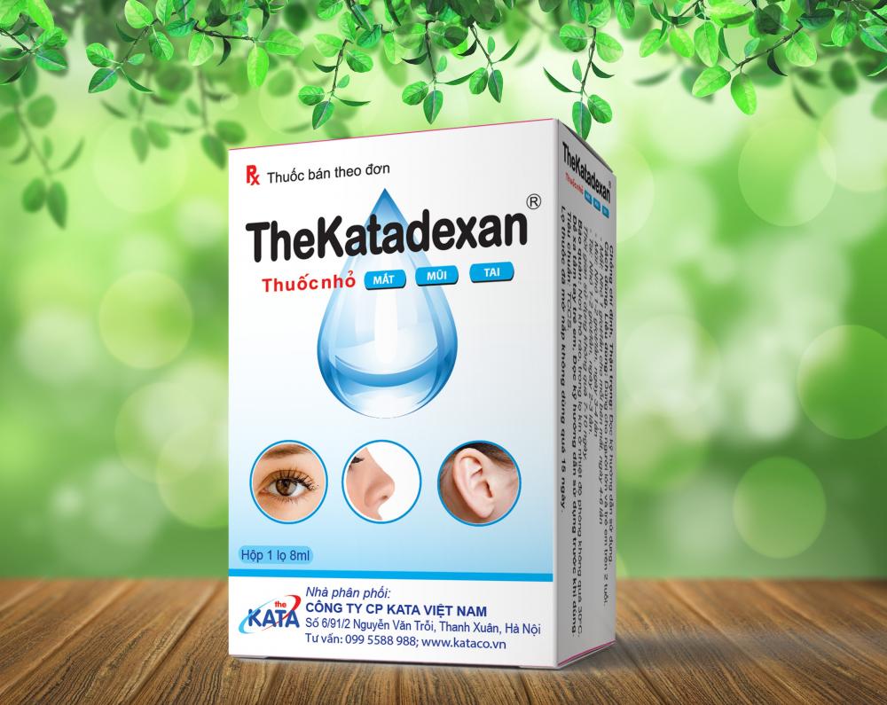 Thuốc nhỏ tai - mũi - mắt Katadexan